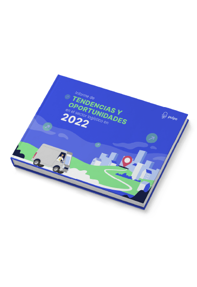 Landing Page Solo Ebook -  Informe de tendencias y oportunidades en el sector logístico en 2022